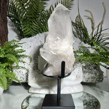 Lade das Bild in den Galerie-Viewer, XL Bergkristall Cluster auf Stand
