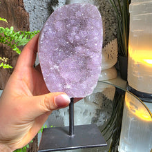 Lade das Bild in den Galerie-Viewer, Amethyst auf Stand
