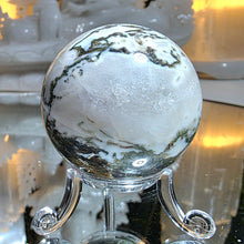 Lade das Bild in den Galerie-Viewer, Baumachat Kugel mit Stand
