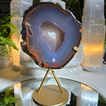 Lade das Bild in den Galerie-Viewer, Achat Druse auf Stand
