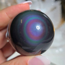 Lade das Bild in den Galerie-Viewer, Regenbogen Obsidian Kugel
