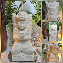 Lade das Bild in den Galerie-Viewer, XL Kalkstein Shiva (handgefertigt) - Gott der Transformation und Erneuerung

