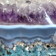 Lade das Bild in den Galerie-Viewer, Amethyst Stalaktit Achat Cluster
