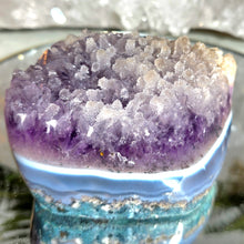 Lade das Bild in den Galerie-Viewer, Amethyst Stalaktit Achat Cluster
