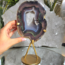 Lade das Bild in den Galerie-Viewer, Achat Portal mit Stand
