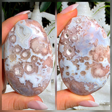 Lade das Bild in den Galerie-Viewer, Pink Amethyst mit Amethyst Taschenstein
