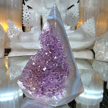 Lade das Bild in den Galerie-Viewer, Achat Amethyst Spitze
