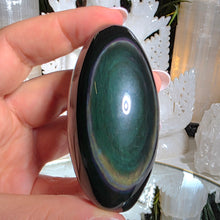Lade das Bild in den Galerie-Viewer, Regenbogen Obsidian Taschenstein
