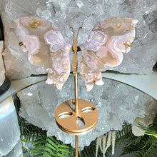 Lade das Bild in den Galerie-Viewer, Pink Amethyst Schmetterling auf Stand
