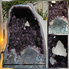Lade das Bild in den Galerie-Viewer, Amethyst Kathedrale mit Calcit

