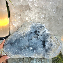Lade das Bild in den Galerie-Viewer, Großer Coelestin Cluster Geode
