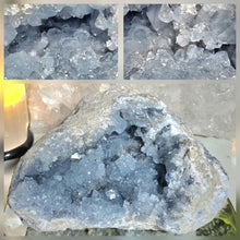 Lade das Bild in den Galerie-Viewer, Großer Coelestin Cluster Geode
