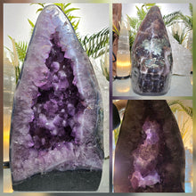 Lade das Bild in den Galerie-Viewer, XL Amethyst Kathedrale poliert
