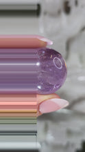 Laden und Abspielen von Videos im Galerie-Viewer, Amethyst Kugel mit Stand
