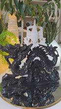 Laden und Abspielen von Videos im Galerie-Viewer, Kalkstein Drachen Carving
