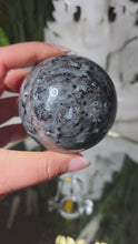 Laden und Abspielen von Videos im Galerie-Viewer, Larvikit Norwegische Mondstein Kugel
