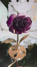 Laden und Abspielen von Videos im Galerie-Viewer, Fluorit Rose auf Stand
