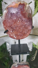 Laden und Abspielen von Videos im Galerie-Viewer, Regenbogen Amethyst mit Achat
