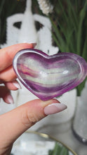 Laden und Abspielen von Videos im Galerie-Viewer, Fluorit Herz Schale
