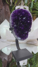 Laden und Abspielen von Videos im Galerie-Viewer, (AAA) High Quality Amethyst auf Stand
