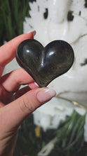 Laden und Abspielen von Videos im Galerie-Viewer, Obsidian Herz mit goldenem Flash
