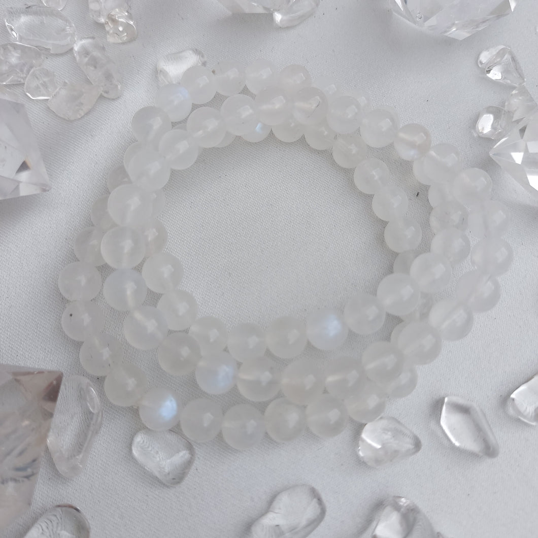 Armband Regenbogen Mondstein