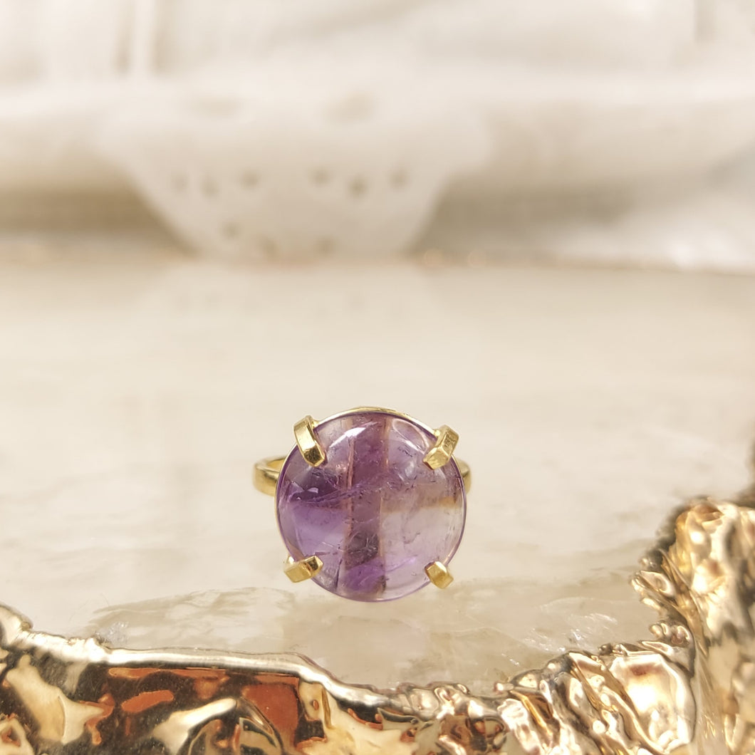 Ring Amethyst Gold