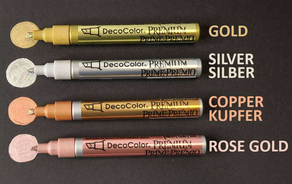 DecoColor Premium Marker Rose Gold – Holzkristall